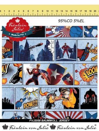Supereroi su jersey di jeans, FVJ