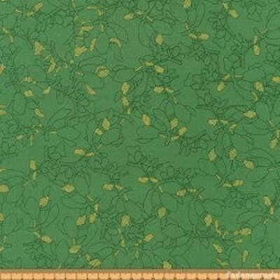 Flora in Moss, Metallic, Carolyn Friedlander, Patchwork, Webware