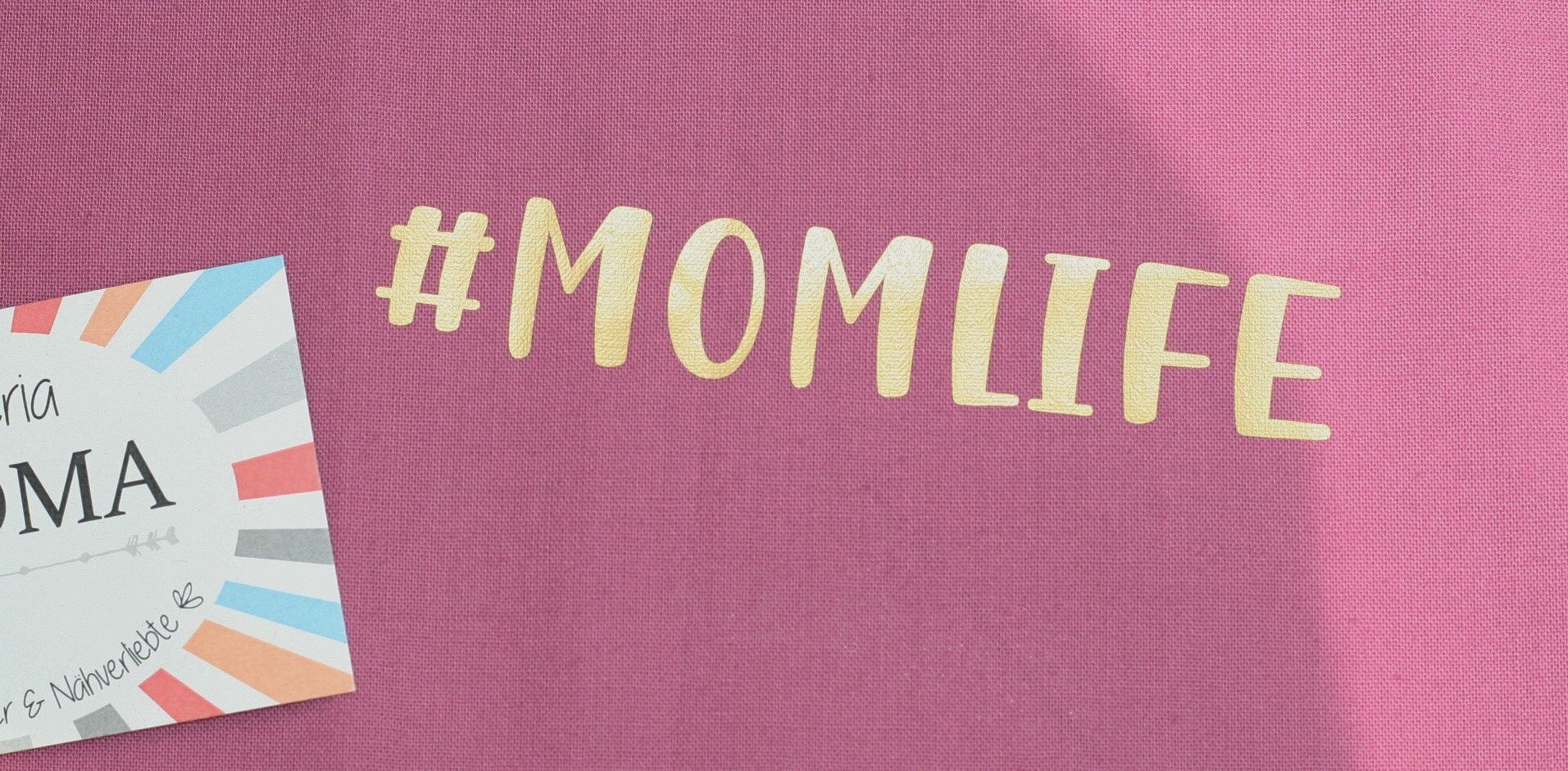 Toppa termoadesiva #momlife diversi colori e dimensioni