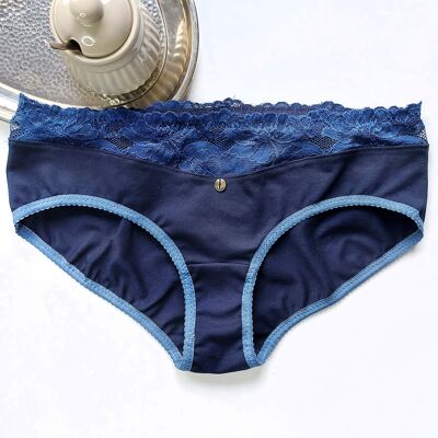 Set di biancheria intima k.triny* fai da te, #littleLovely Panty, blu