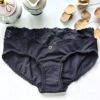 Conjunto de lencería DIY k.triny*, #littleLovely Panty, negro