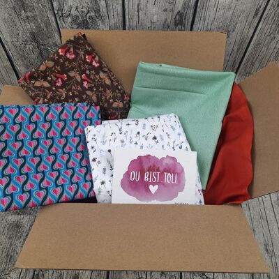 Surprise package remainder package 0.5 kilo package fabrics woven goods