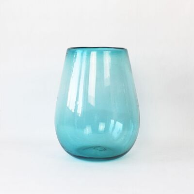 Dekovase aqua , Blumenvase