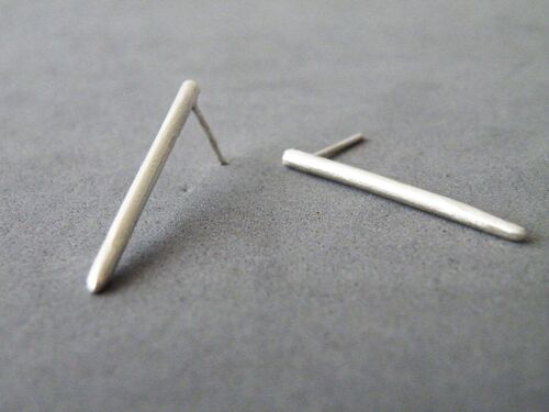 Borchie moderne a forma di goccia d'argento, borchie d'argento da donna, regali di gioielli per lei