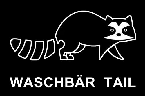 OACHKATZLSCHWOAF || Waschbär Raccoon || Furry Tail Anal Plug || handmade by Holz-Knecht.at - Kirsche