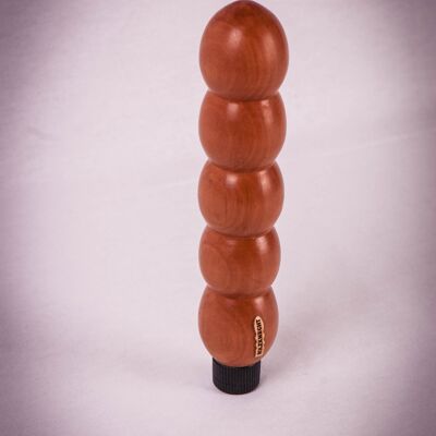 BURRLI || Hoamatland Edition || wooden vibrator || wooden dildo || handmade by Holz-Knecht.at - Pear - Infinitely adjustable