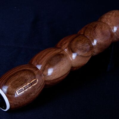 BURRILI || Edición Hoamalandia || vibrador de madera || consolador de madera || hecho a mano por Holz-Knecht.at - tuerca - 10 patrones de vibración || Cable de carga magnético || paquete de baterías