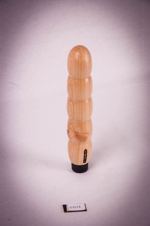 BURRLI || Hoamatland Edition || Holzvibrator || Holzdildo || handmade by Holz-Knecht.at - Zirbe - Stufenlos verstellbar