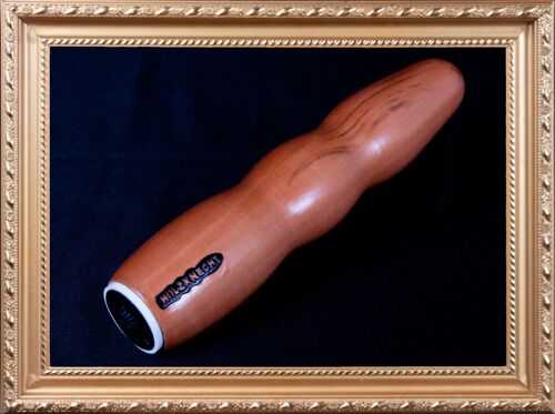 SUMMSI || Hoamatland Edition || Holzvibrator || Holzdildo || handmade by Holz-Knecht.at - Birne - 10 Vibrationsmuster || Magnetladekabel || Akku