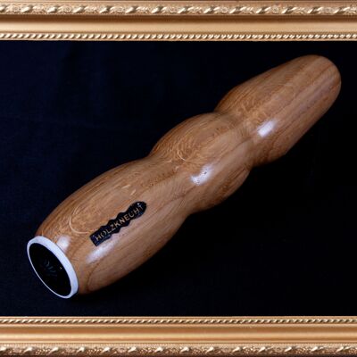 SUMMSI || Hoamatland Edition || Holzvibrator || Holzdildo || handmade by Holz-Knecht.at - Eiche - 10 Vibrationsmuster || Magnetladekabel || Akku