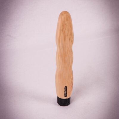 RESUMEN || Edición Hoamalandia || vibrador de madera || consolador de madera || hecho a mano por Holz-Knecht.at - Pino piñonero - Infinitamente ajustable