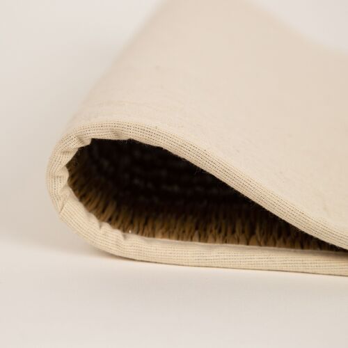 Cattail placemat W21 Ivory