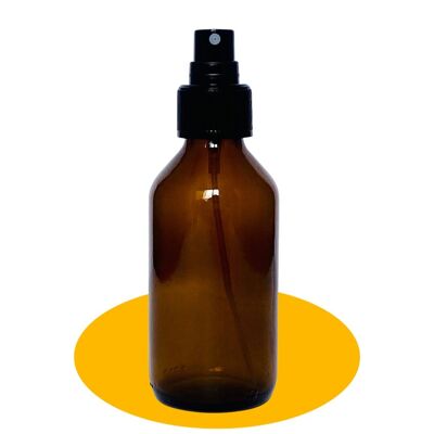 Bottiglie vuote in vetro opaco 100ml + spray