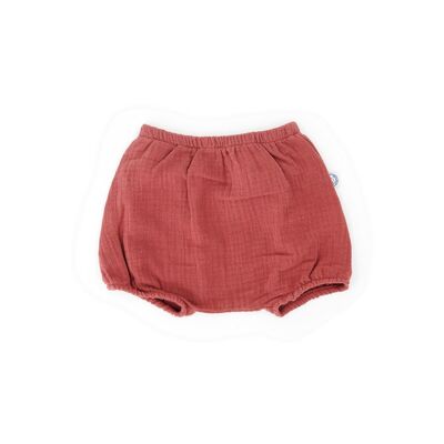 Rosewood organic cotton gauze bloomers