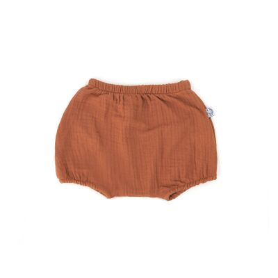 bloomer gaze de coton bio Caramel