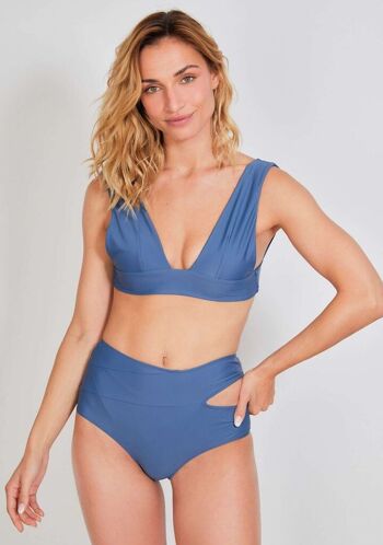 Haut de maillot de bain bleu clair - BELLA 3