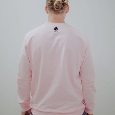 Rosa/Schwarzes Sweatshirt
