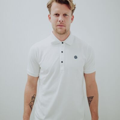 Polo Piqué White