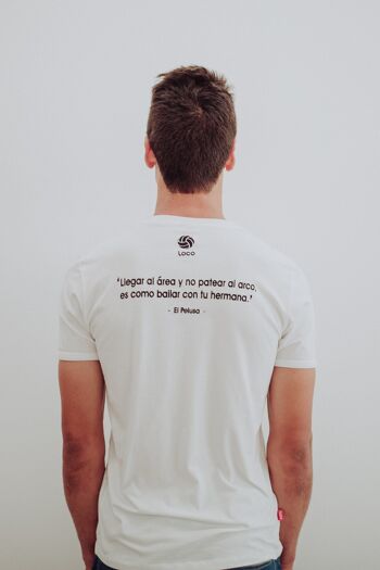 T-shirt Légende "El lint" Blanc 2