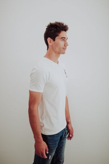 T-shirt Légende "El lint" Blanc 5