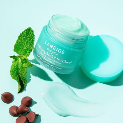 Maschera per dormire labbra Menta Choco