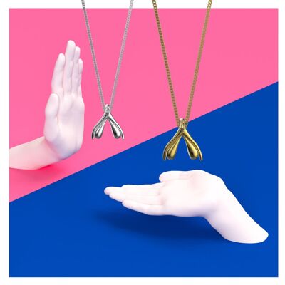 🆕  Pendentif Clitoris Or ou Argent, vendu avec sa chaine