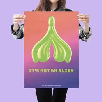 6 Affiches - Planche anatomique du clitoris + 5 posters offerts 4