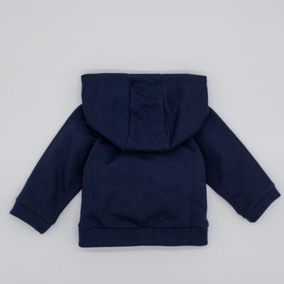 SUDADERA CON CAPUCHA EXCAVADORA NAVY2 Años