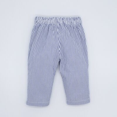 PANTALON RAYAS NAVY18 Meses