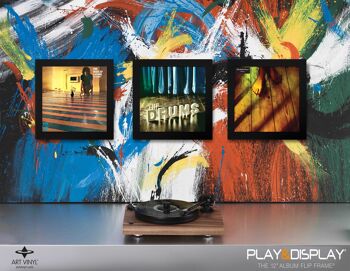 Art Vinyl Play & Display Triplepack Record Frames (Noir) 2