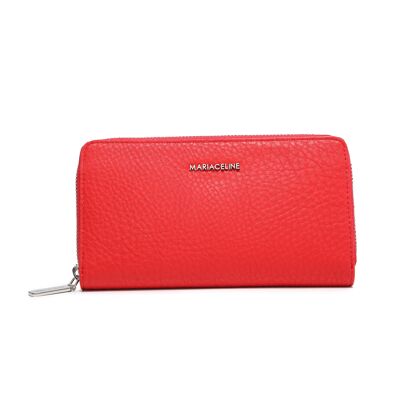 Cartera grande Lea roja