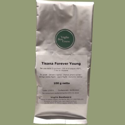 Tisana "Forever Young" Voglio BenEssere per Mantenere una Pelle + Giovane 100g