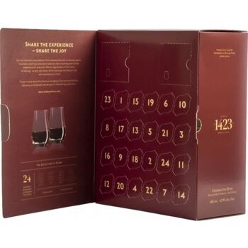 BOX dégustation - 24 Days of Rum Edition 2022 - 2 verres offerts - 24 x 2 cl 2