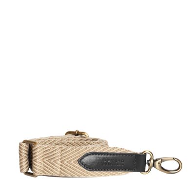 Webbing Strap - Sand & Black