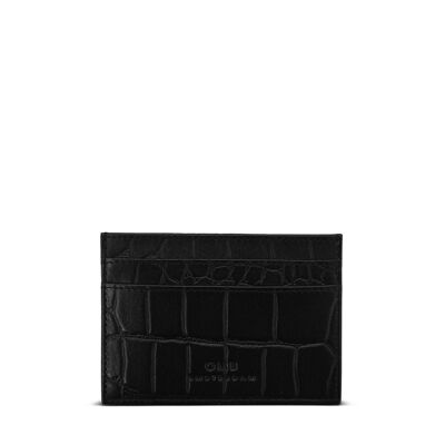 Cardcase - Mark's Cardcase - Black Classic Croco