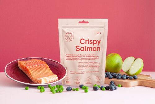 Crunchy Snack Salmon With Blueberries 150g