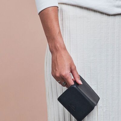 Wallet - Cassie's Cardcase - Black Classic Leather