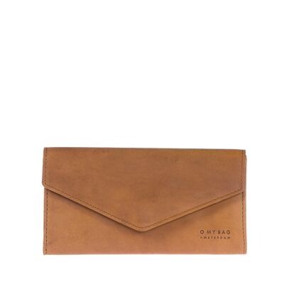 Wallet - Envelope Pixie - Cognac Classic Leather