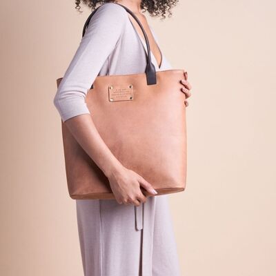 Leather Bag - Posh Stacey - Camel Hunter Leather