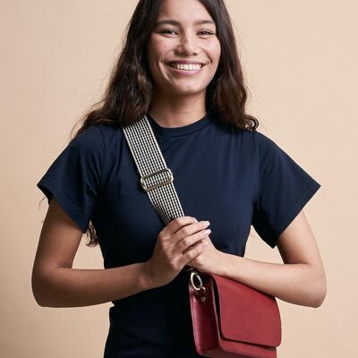 Bag Crossbody - Audrey Mini - Ruby Classic Leather