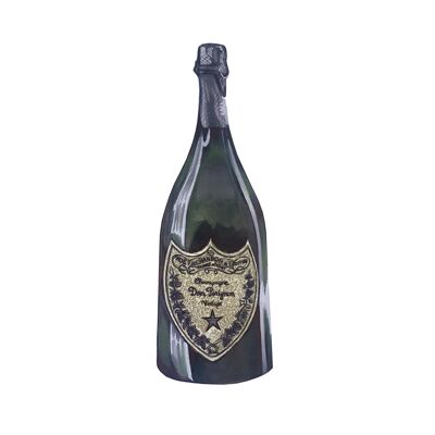DOM PÉRIGNON VINTAGE Champagne in Acrylic, Fine Art Print , A5