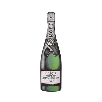 MOËT & CHANDON ROSÉ IMPÉRIAL, Fine Art Print , A5