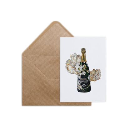 Perrier Jouët Greeting Card A6 ,