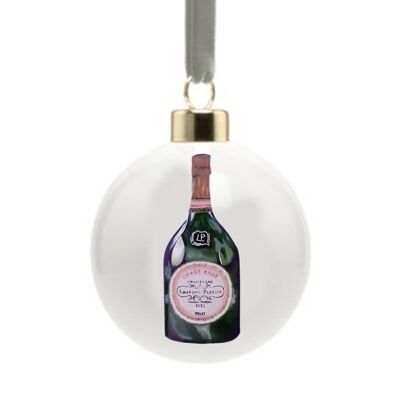 Laurent-Perrier Champagne Bone China Bauble ,