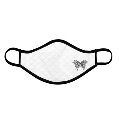 Butterfly Opacity Large Face Mask ,