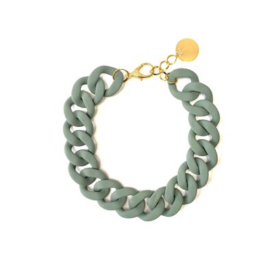 COLLAR KELLY GRIS ARCILLA MATE