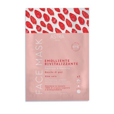 Emollient and revitalizing face mask
