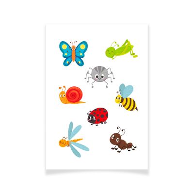Insekten-Textil-Tattoo