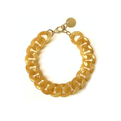 KELLY ORANGE TORTOISE SHELL NECKLACE