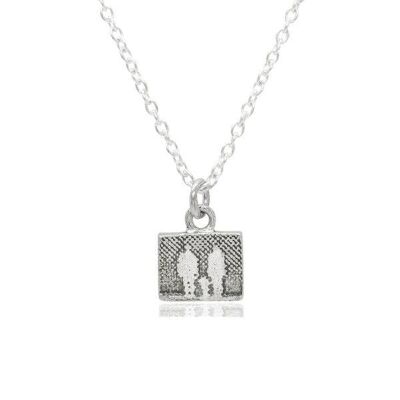 LITTLE SILVER FAMILY NECKLACE, STERLING SILVER , CFP3/S